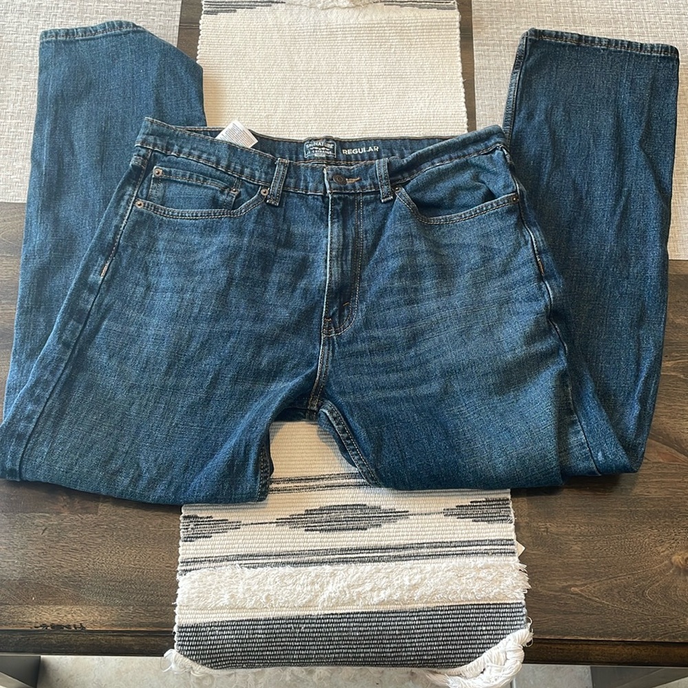 Signature by Levi Strauss Men's Blue Jeans